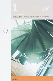 Omslag van Jaarboek 2006. instituut voor onderzoek in de kunsten