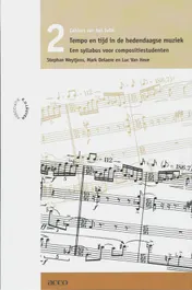 Omslag van Tempo en tijd in de hedendaagse muziek