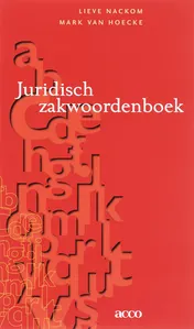 Omslag van Juridisch Zakwoordenboek
