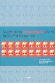 Omslag van Measuring Meaningful Data in Social Research