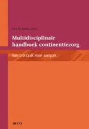 Omslag van Multidisciplinair handboek urine-incontinentie