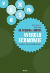 Omslag van De geglobaliseerde wereldeconomie