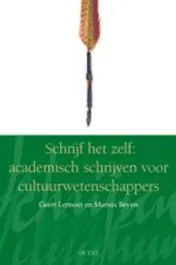 Omslag van Schrijf het zelf