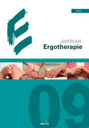 Omslag van Jaarboek ergotherapie 2009