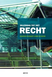 Omslag van Inleiding tot het recht