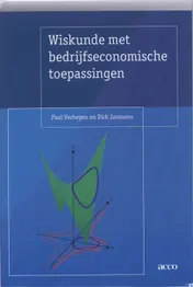Omslag van Wiskunde met bedrijfseconomische toepassingen
