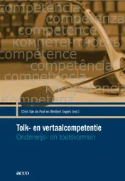 Omslag van Tolk- en vertaalcompetentie