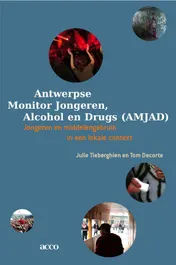 Omslag van Antwerpse monitor jongeren, alcohol en drugs(AMJAD)