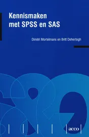 Omslag van Kennismaken met SPSS en SAS
