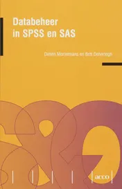 Omslag van Databeheer met SPSS en SAS
