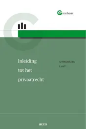 Omslag van Inleiding tot het privaatrecht