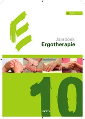 Omslag van Jaarboek ergotherapie 2010
