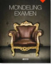 Omslag van Mondeling examen (Marc Vervenne, Antoon Vandevelde, Patrick Develtere, Mark Eyskens, Mia Leijssen, Christoffel Waelkens)