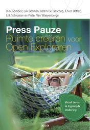 Omslag van Press pauze: Ruimte creëren voor open exploreren