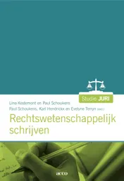 Omslag van Rechtswetenschappelijk schrijven