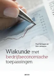 Omslag van Wiskunde met bedrijfseconomische toepassingen