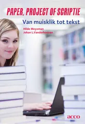 Omslag van Paper, project of scriptie