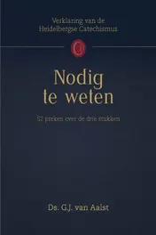 Omslag van Nodig te weten