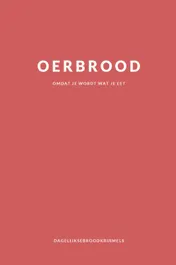 Omslag van Oerbrood