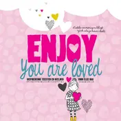 Omslag van Enjoy you are loved