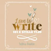 Omslag van Love to write!
