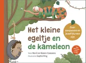 Omslag van Het kleine egeltje en de kameleon