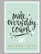 Omslag van Agenda 2016 natural klein