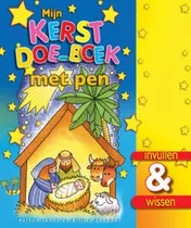Omslag van Mijn Kerst doe-boek met pen