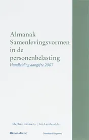 Omslag van Almanak samenlevingsvormen in de personenbelasting