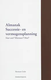 Omslag van Almanak successie- en vermogensplanning