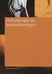 Omslag van Oefentherapie bij knieaandoeningen