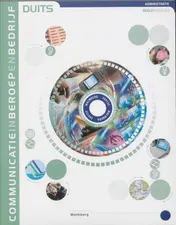 Omslag van Administratie Duits niveau 3/4 2