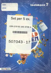 Omslag van toetsboek (5 ex)