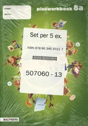 Omslag van pluswerkboek 8A