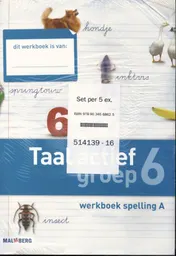 Omslag van Werkboek Spelling A