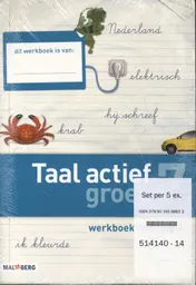 Omslag van Werkboek Spelling A