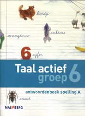 Omslag van Antwoordenboek Spelling A