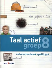 Omslag van Antwoordenboek Spelling A