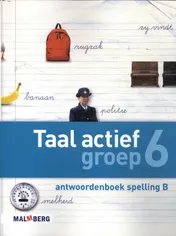 Omslag van Antwoordenboek Spelling B