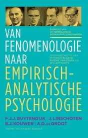 Omslag van Van fenomenologie naar empirisch-analytisch psychologie