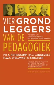 Omslag van Vier grondleggers van de pedagogiek