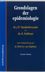 Omslag van Grondslagen der epidemiologie
