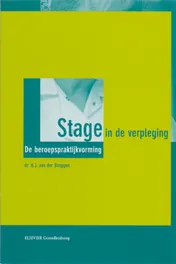 Omslag van Stage in de verpleging