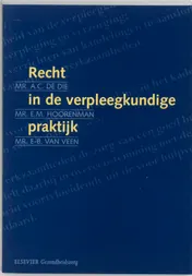 Omslag van Recht in de verpleegkundige praktijk