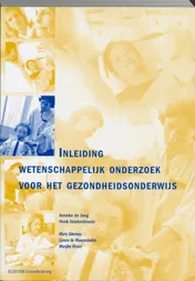 Omslag van Inleiding wetenschappelijk onderzoek voor het gezondheidsonderwijs