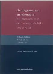 Omslag van Gedragsanalyse en -therapie bij mensen met een verstandelijke handicap