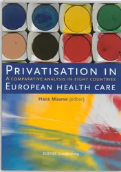 Omslag van Privatisation in European Health Care