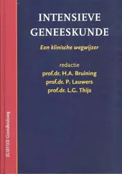 Omslag van Intensieve geneeskunde