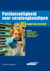 Omslag van Patiëntveiligheid voor verpleegkundigen