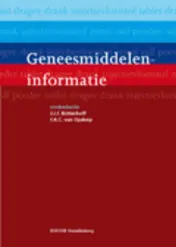 Omslag van Geneesmiddeleninformatie